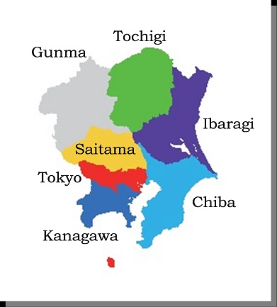 Map of Kanto
